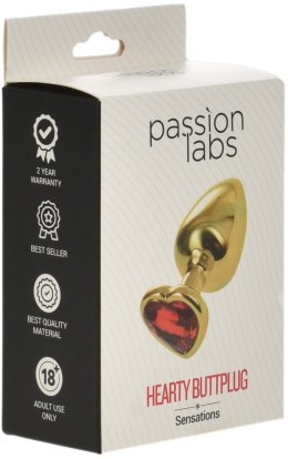 KOREK ANALNY ŚREDNI HEARTY MEDIUM PASSION LABS 32-0019