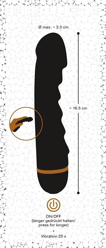 Bendy Ripple Vibrator 13-7908