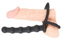 Black Velvets Cock & ball ring 13-7796