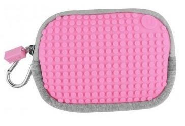 Pixelbags Saszetka szaro - różowa