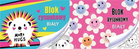 Blok rysunkowy A4/20K biały