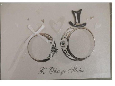 Karnet ślubny B6 Premium 34 + koperta