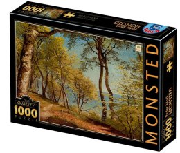 Puzzle 1000 Peder Mork Monsted, Brzozy na wybrzeżu