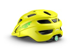 Kask rowerowy dla dzieci MET Crackerjack II żółty