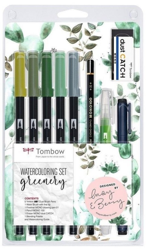 Zestaw do akwareli Greenery