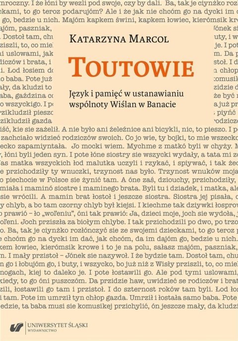 Toutowie. Język i pamięć w ustanawianiu...