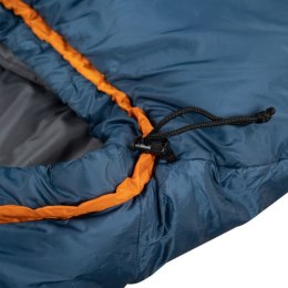 Śpiwór turystyczny Alpinus Ultralight 1000 AC18640 niebieski prawy