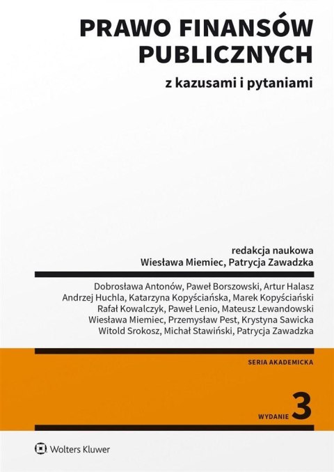 Prawo finansów publicznych z kazusami i pytaniami