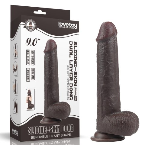 9'' SLIDING-SKIN DILDO 24-0305