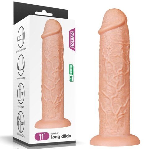 DILDO 11'' REALISTIC LONG DILDO 24-0204