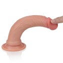 DILDO 7'' DUAL LAYERED PLATINUM SILICONE COCK 24-0227