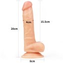 DILDO 8" THE ULTRA SOFT DUDE 24-0201