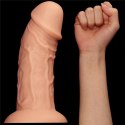 DILDO 9.5'' REALISTIC CURVED DILDO 24-0202