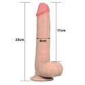 DILDO 9'' SLIDING SKIN DUAL LAYER DONG 24-0218