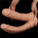 PODWÓJNE DILDO 12'' REALISTIC MEGA DOUBLE DILDO 24-0205