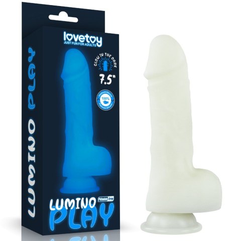 7.5'' LUMINO PLAY SILICONE DILDO 24-0348