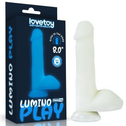 8.0'' LUMINO PLAY SILICONE DILDO 24-0350