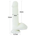 8.0'' LUMINO PLAY SILICONE DILDO 24-0350