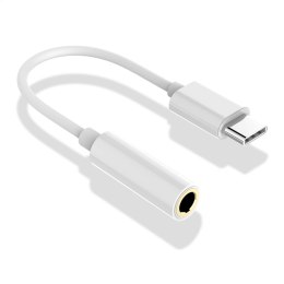 PLATINET SMARTPHONE ADAPTER USB-C TO AUX WHITE [45644]