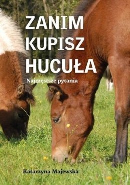 Zanim kupisz hucuła. Najczęstsze pytania