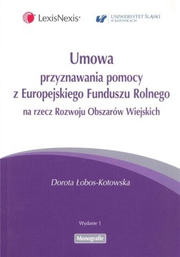 Umowa przyznawania pomocy z Europejskiego...