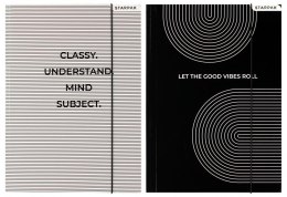 Teczka z gumką A4 Black&White