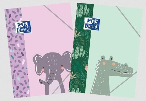 Teczka z gumką A4 Kids (10szt) OXFORD