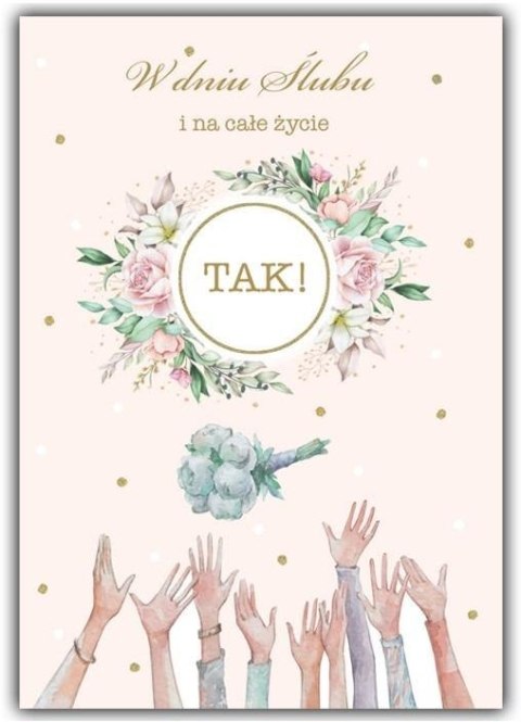 Kartka okolicznościowa Ślub