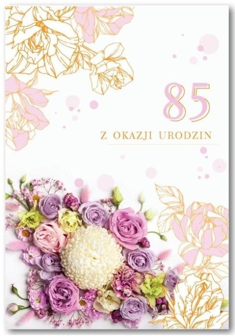 Kartka okolicznościowa Urodziny 85