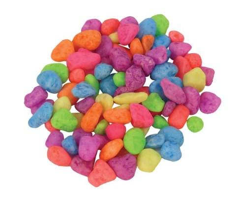 Żwirek do akwarium Happet fluor mix 0.7cm 0.5kg