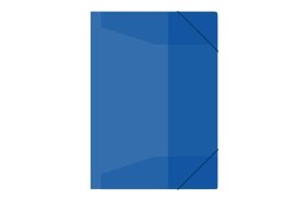 Teczka z gumką A4 niebieska