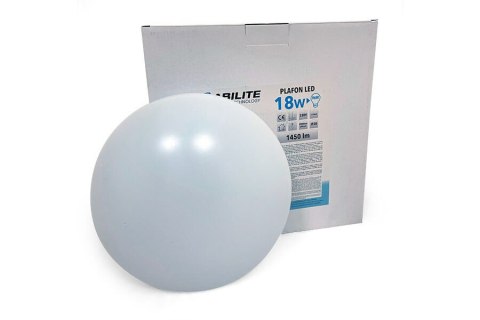 PLAFON LED ABILITE ŚR.300mm 18W/230V kąt św. 250* B.NATURALNY CL18 (N)