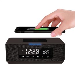 PLATINET SPEAKER GŁOŚNIK DAILY BLUETOOTH QI FM CLOCK [44799]