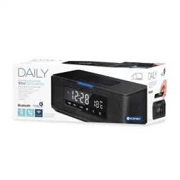 PLATINET SPEAKER GŁOŚNIK DAILY BLUETOOTH QI FM CLOCK [44799]