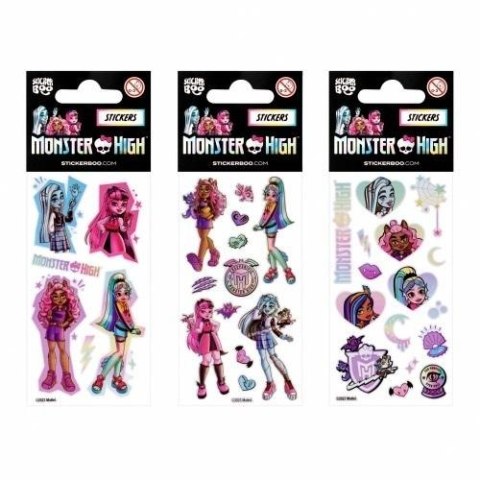 Naklejki Sticker BOO Monster High mix