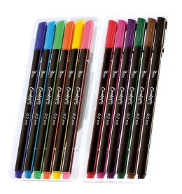 Cienkopis trójkątny 0,7 mm 12 kol. KC001-B