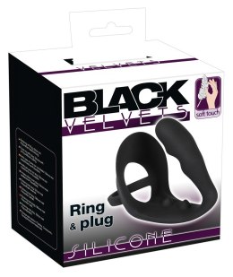 BLACK VELVETS RING & PLUG 13-1754