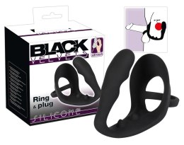 BLACK VELVETS RING & PLUG 13-1754