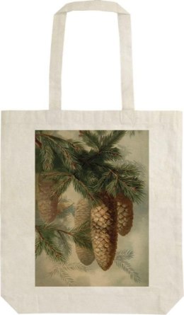 Torba bawełniana STBAG 56 Szyszki jodły Święta BN