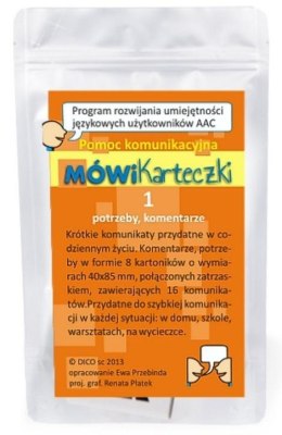 MÓWiKarteczki 1 - potrzeby, komentarze