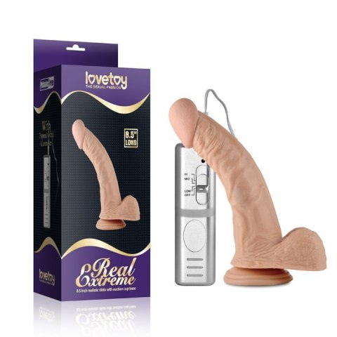 WIBRATOR 8.5" REAL EXTREME VIBRATING DILDO 24-0355
