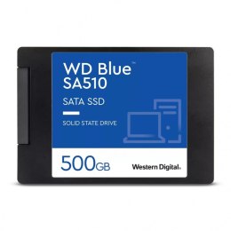 Dysk SSD WD Blue (2.5″ /500 GB /SATA III /560MB/s /510MS/s)