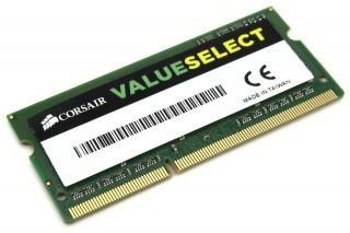 Pamięć CORSAIR (SODIMM\DDR3L\4 GB\1600MHz\1.35V\11 CL\Single)