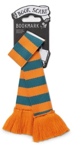 Szalik - zakładka pomarańczowy IF