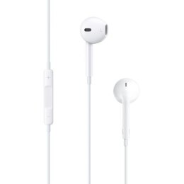 Słuchawki z mikrofonem APPLE EarPods Biały 3.5 mm wtyk