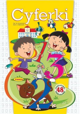 Cyferki. 48 naklejek