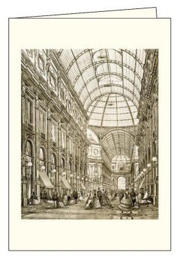 Karnet z kopertą ITW 016 Milano Galleria Vittorio