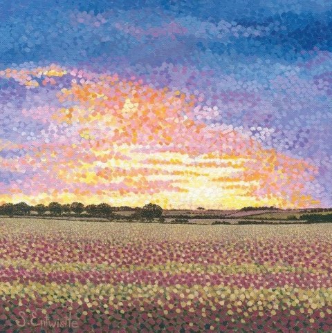 Karnet z kopertą Dzięcielina