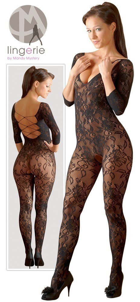 KOMBINEZON LACE CATSUIT S-L 13-4901
