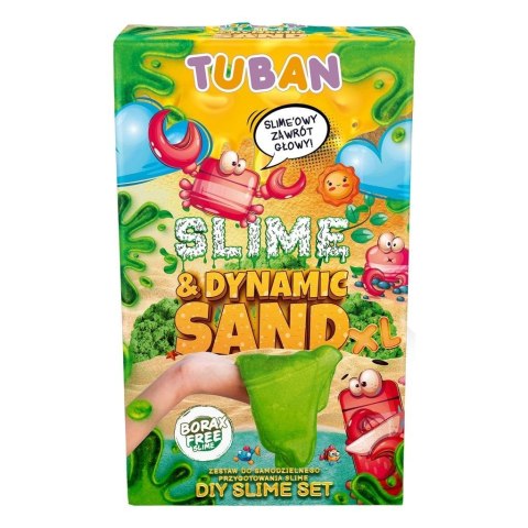 Zestaw DIY Slime&Dynamic Sand XL TUBAN